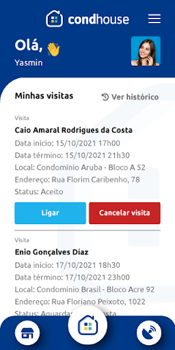 Gestão de Condomínios - Visita Screen 3
