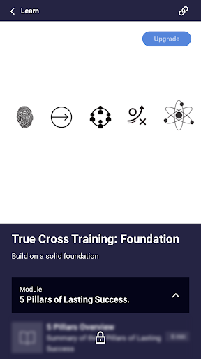 True Cross Training Screen 3
