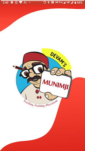 Android application Munimji Students App screenshort