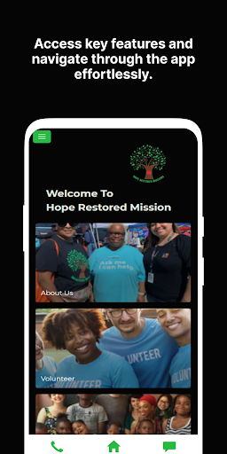 Android application Hope Restored screenshort