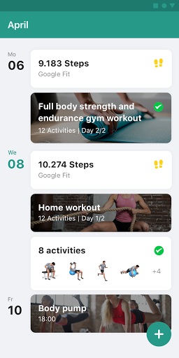 Wireless Outdoor Workouts Screen 2