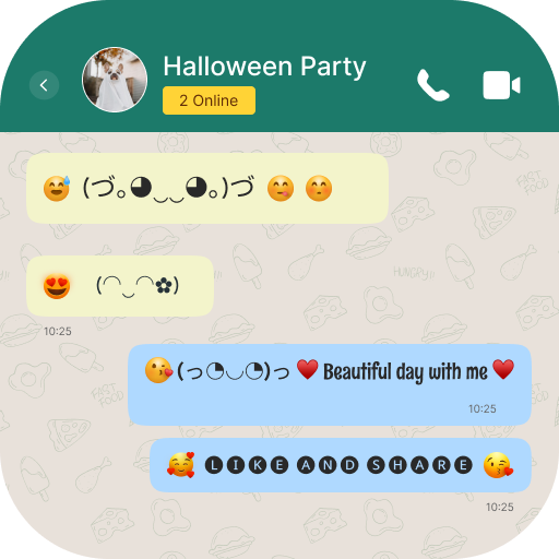 Fonts Keyboard: Themes, Emoji