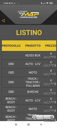 CelesteMapConfiguratore Screen 3