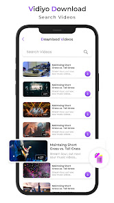 Vidiyo Player & Downloader 2.0 APK + Мод (Unlimited money) за Android