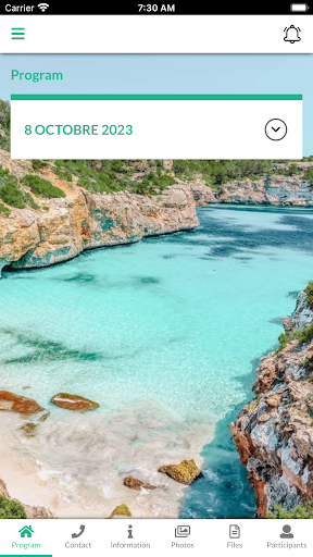 Android application MyEvents by Lully screenshort