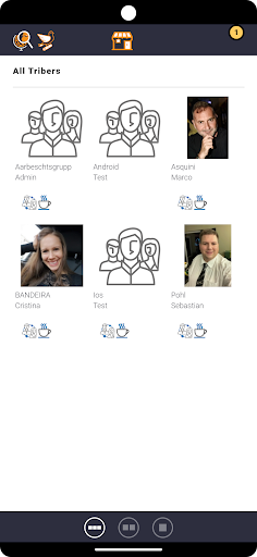 Android application Communes Résilientes screenshort