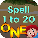 Cover Image of Download Kids 1 to 20 Numbers Spelling 3.0 APK