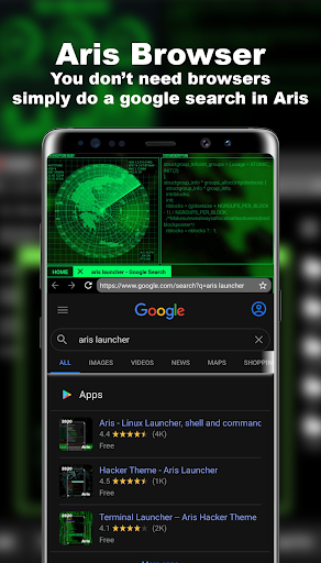 未来的なランチャー アリスハッカーのテーマ By Aris Launcher Hacker Themes Google Play Japan Searchman App Data Information