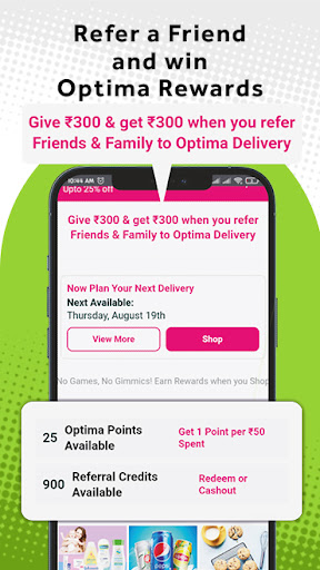 Optima Mart Screen 2