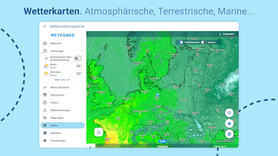 Wetter 14 Tage - Meteored Screenshot