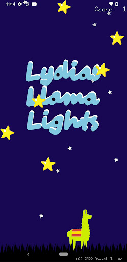 Android application Lydia's Llama Lights screenshort