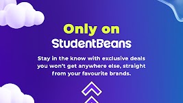 screenshot of Student Beans