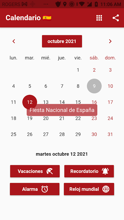 Calendario Español 2024 - 6.6.67 - (Android)
