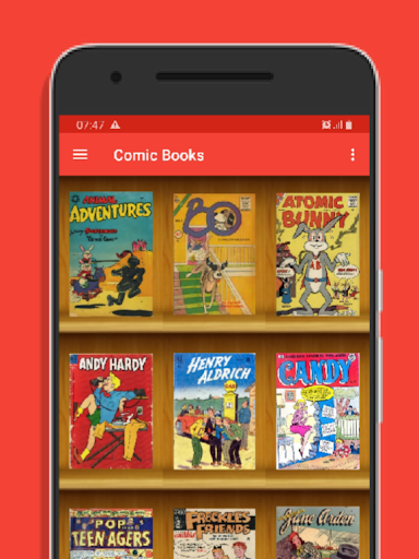 Android application Comic Books - CBZ, CBR Reader screenshort