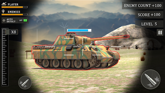 Offline War Game 3D Tank Games