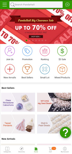 PandaHall Beads Screen 2