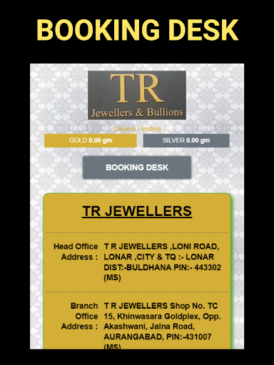 T R Jewellers Retails
