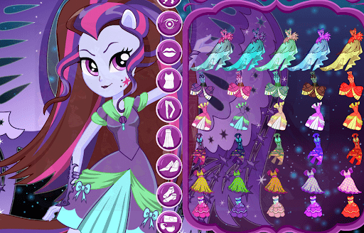 Android application Midnight Dressup screenshort