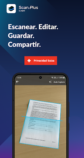 Vista previa de la aplicación