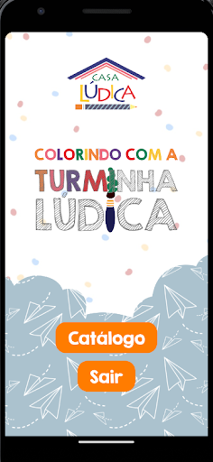 Android application Colorindo com a Turma Lúdica screenshort