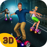 Hoverboard Stunts Racing 3D icon