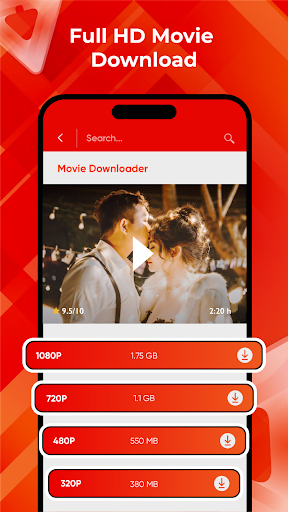 Android application Movie Downloader screenshort