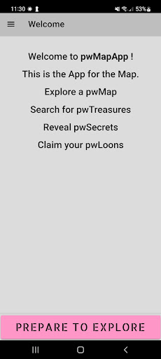 Android application pwMapApp screenshort