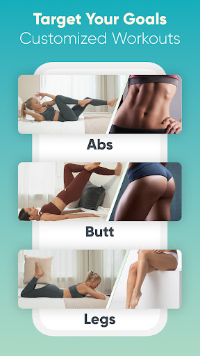 Wall Pilates Lazy Girl Workout Screen 2