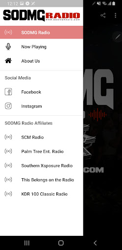 SODMG Radio Screen 3