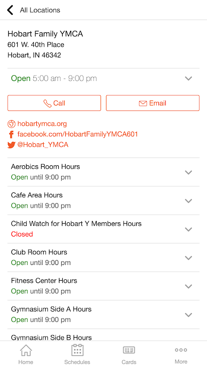 Hobart Family YMCA - 10.3.2 - (Android)