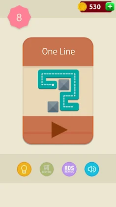 One Line Puzzle - Fill it - Screenshot 1