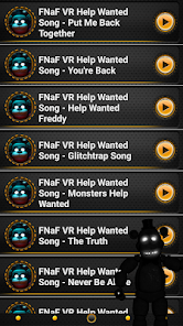 Screenshot 4 FNaFVR Help Wanted Song Ringto android