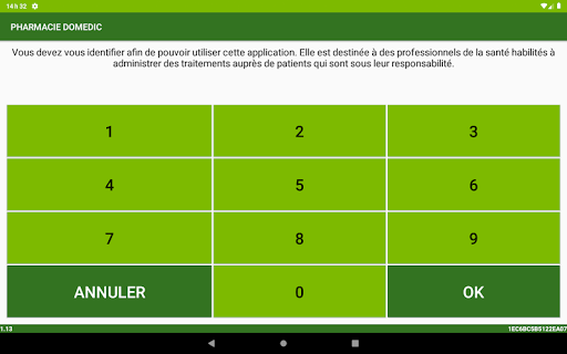 Android application xPill PHARMA Mobile screenshort