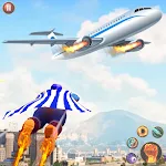 Cover Image of Télécharger Fire Flying Hero Games fireman  APK