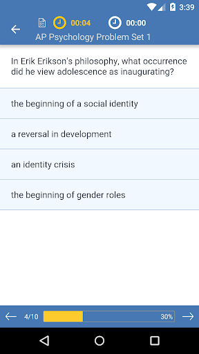 AP Psychology Practice & Prep Screenshot 3 - AppWisp.com
