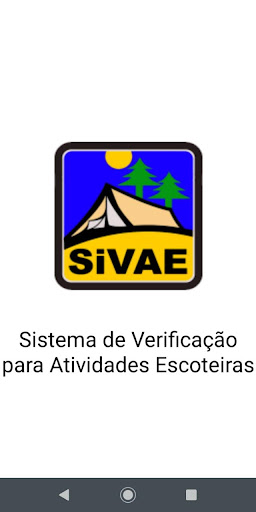 Android application SiVAE - Verificação para Ativi screenshort