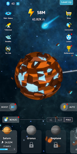 Idle Galaxy-Planet Creator screenshots 14