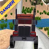 Chaufeur Camion Danger Route icon