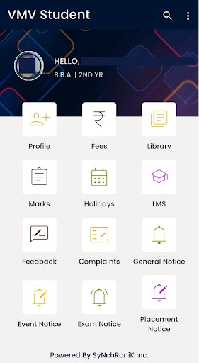 VMV Student Screen 2