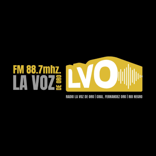 Radio LVO La Voz de Oro 88.7 logo