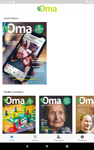 Oma appi Screen 3
