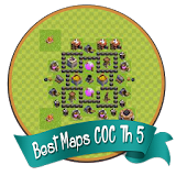 Best Maps COC TH 5 icon