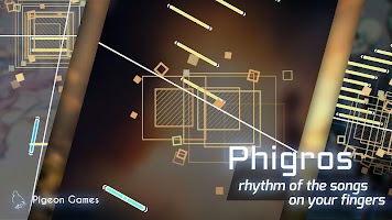 screenshot of Phigros