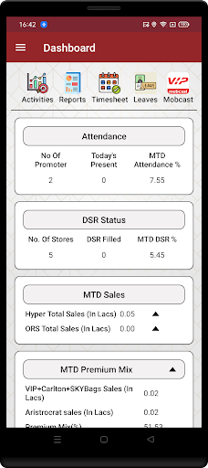 VIP Vwin App Screen 2