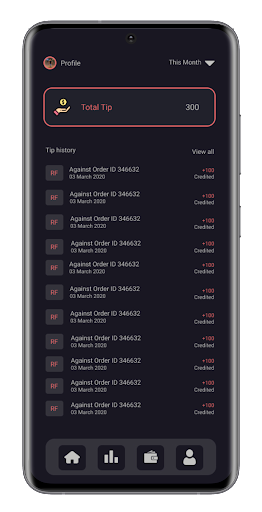 RailFeast Delivery Partner Screen 3