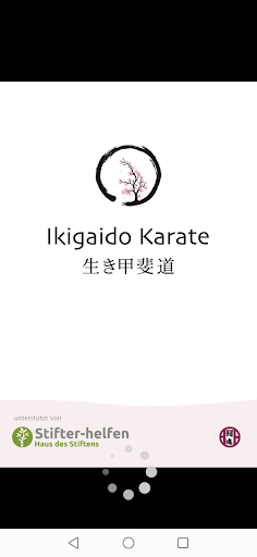 Android application Ikigaido Karate screenshort
