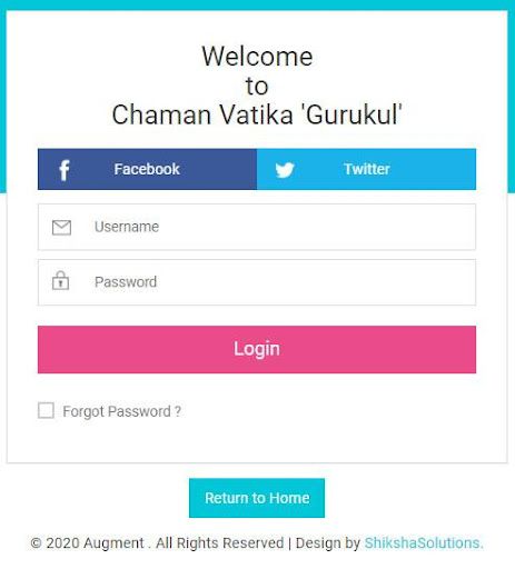 Android application Chaman Vatika Portal screenshort