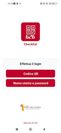 Android application 626 Suite Checklist screenshort