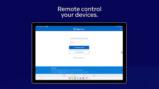 TeamViewer Control remoto Screenshot