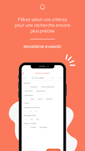 SmartAlert : Voitures à vendre Screen 2
